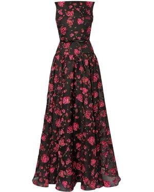 Erdem ノースリーブ イブニングドレス - レッド