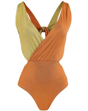 Brigitte Bardot Costume Intero Luna Duo - Arancione