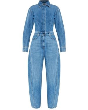 Givenchy デニム ジャンプスーツ - ブルー
