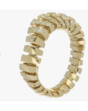 FerriFirenze Anello Crescendo Mini-Me Con Diamanti - Metallizzato