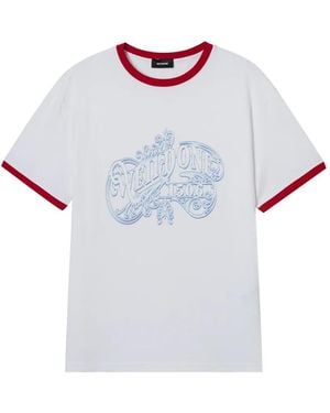 we11done Printed T-Shirt - White