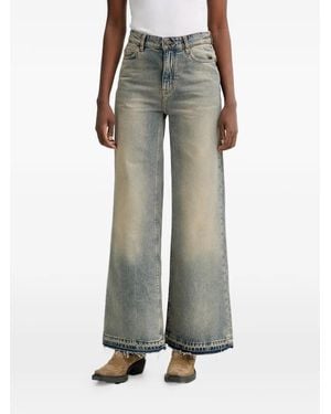 Zadig & Voltaire Frayed Denim Jeans - Gray