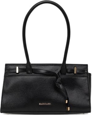 MARCIANO BY GUESS Leather Tote Bag - Black