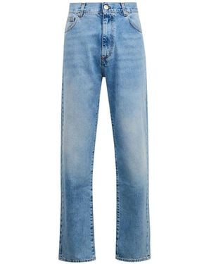 FAMILY FIRST Five-Pockets Jeans - Blue