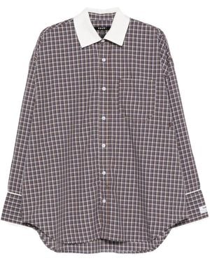 Ksubi Astra Plaid Shirt - Purple