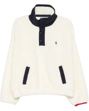 Polo Ralph Lauren Fleece Sweatshirt - White