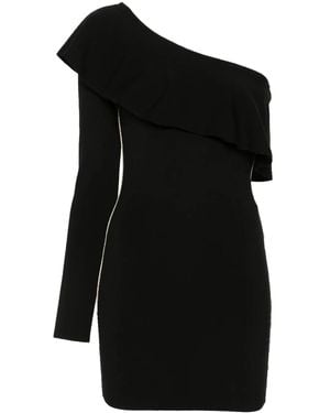 PUCCI One-Shoulder Mini Dress - Black
