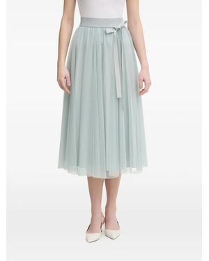 Joop! Ribbon Midi Skirt - Blue