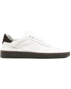 PIUMESTUDIO Sneakers Mit Kontrasteinsatz - Weiß