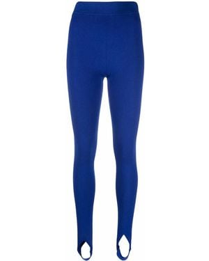 Tom Ford Foot-strap Leggings - Blue