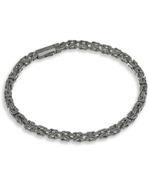 Desmo Bizantina Woven-Chain Bracelet - Metallic