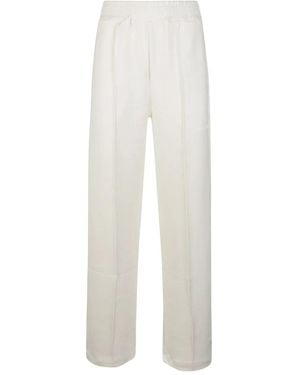 hinnominate Pantaloni Con Pieghe - Bianco