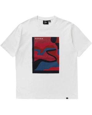 by Parra Ftp Booster Cotton T-Shirt - White