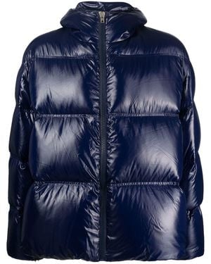 Filippa K Zip-Up Puffer Down Jacket - Blue