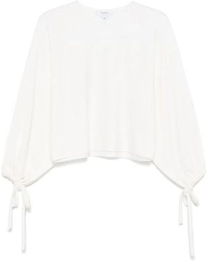 Max Mara Wool Blouse - White