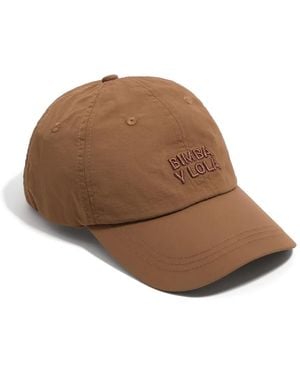 Bimba Y Lola Camel Nylon Cap - Brown