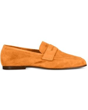 SOPHIQUE Essenziale Suede Loafers - Orange