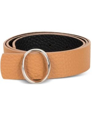 Orciani Grainy Reversible Belt - Black
