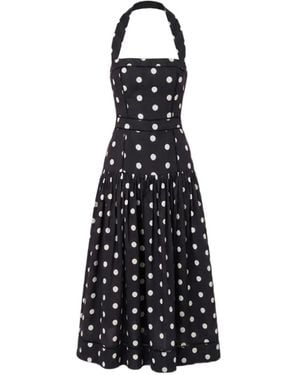 Nicholas Vivianne Midi Dress - White