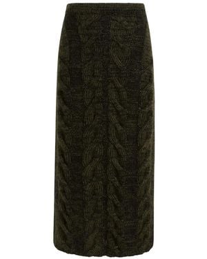 KHAITE Ziva Skirt - Black