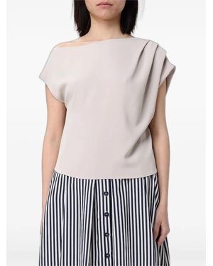 Hanita One-Shoulder Top - White