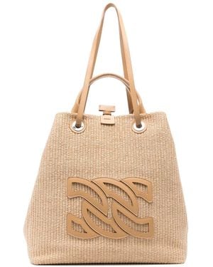 Casadei Dome Baia ハンドバッグ - ナチュラル