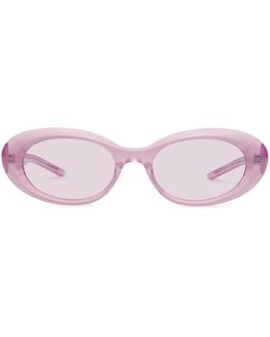 Gentle Monster Molta Pc9 Oval-Frame Sunglasses - Pink