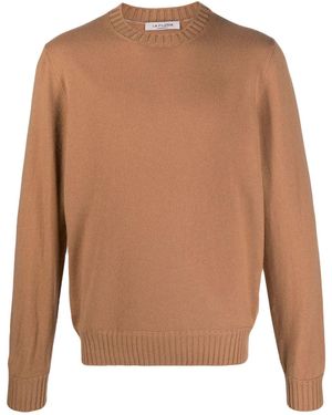 Fileria Crew-Neck Cashmere Jumper - Brown