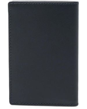 Comme des Garçons Leather Cardholder - Blue