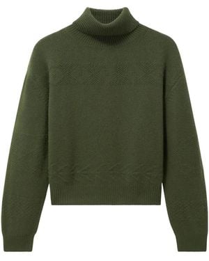Pringle of Scotland Rollkragenpullover aus Kaschmir - Grün