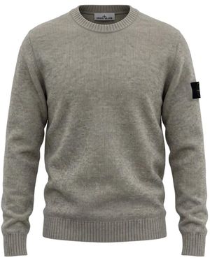 Stone Island 5100050 Baby Alpaca Blend Jumper - Grau