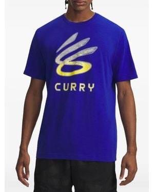 Under Armour Curry T-Shirt - Blue