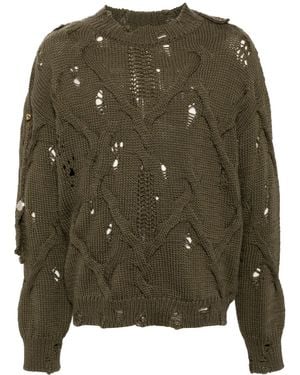 ANDERSSON BELL Fisherman Pullover - Grün