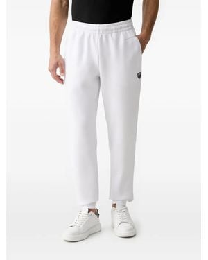 EA7 Survêtement Zippé À Patch Logo - White