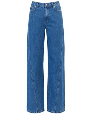 Cinq À Sept Carina Wide-Leg Jeans - Blue