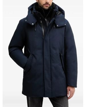 Mackage Sullivan Hooded Zip Coat - Blue