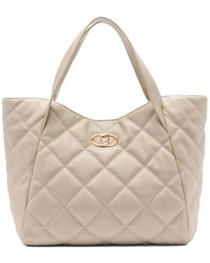 Liu Jo Tote Bags in Natural | Lyst