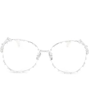 YVMIN Gafas Con Montura Redonda - Blanco