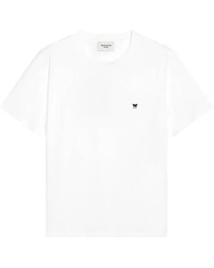 Weekend by Maxmara Logo-Embroidered T-Shirt - White
