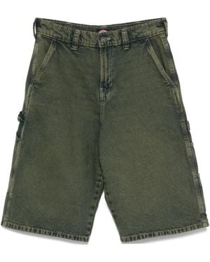 Dickies Denim Cargo Shorts - Green