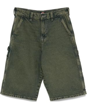 Dickies Jeans-Shorts mit aufgesetzten Taschen - Grün