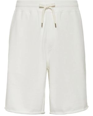 Brunello Cucinelli バミューダショーツ - ホワイト