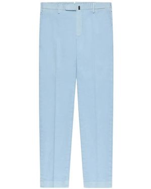 Incotex Slim-Fit Trousers - Blue