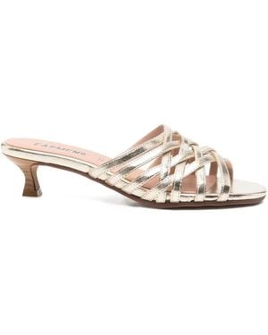 Carmens Leather Sandals - Natural