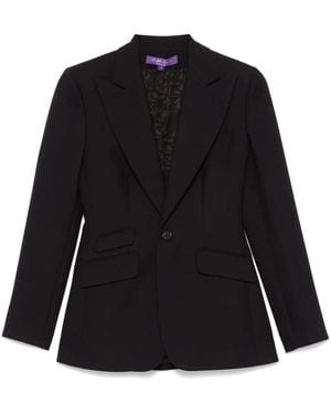 Ralph Lauren Single-Breasted Blazer - Black