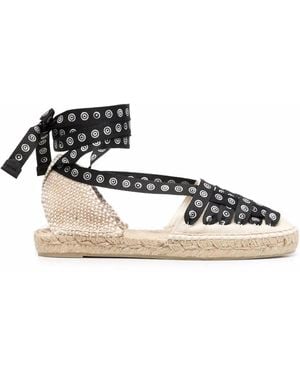 Castañer X 10 Corso Como Espadrilles - Black
