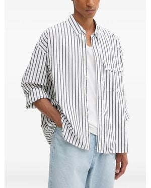 Levi's Camisa Con Bolsillo En El Pecho - Blanco