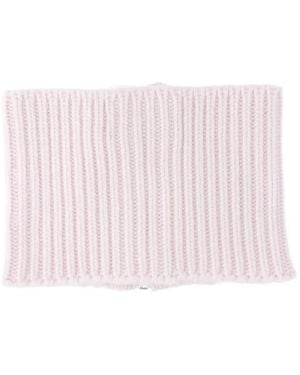 Sa Su Phi Ribbed-Knit Zip-Fastening Neckwarmer Scarf - Pink