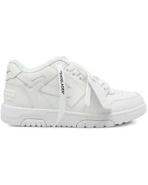 Off-White c/o Virgil Abloh Logo-Patch Trainers - White