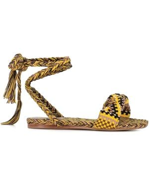 Amambaih Paula Sandals - Metallic